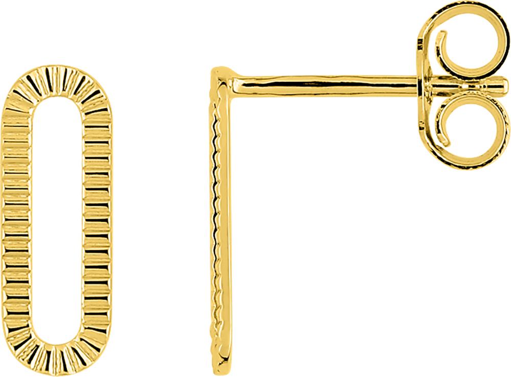 297246.00 - Earrings - 9CT GOLD