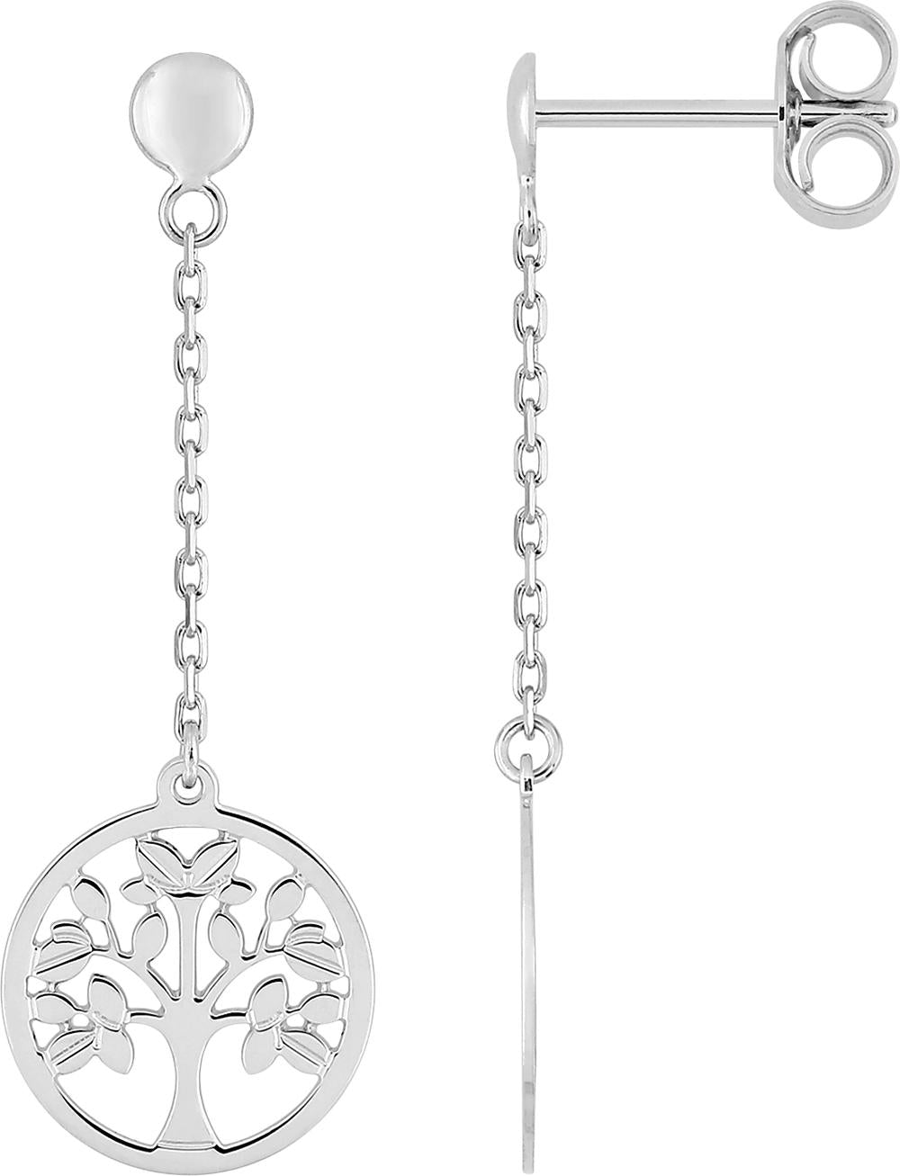 297333.01 - Earrings - 9CT WHITE GOLD