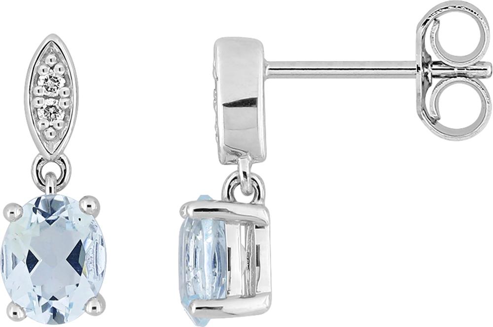 297373.M1 - Earrings - 9CT WHITE GOLD