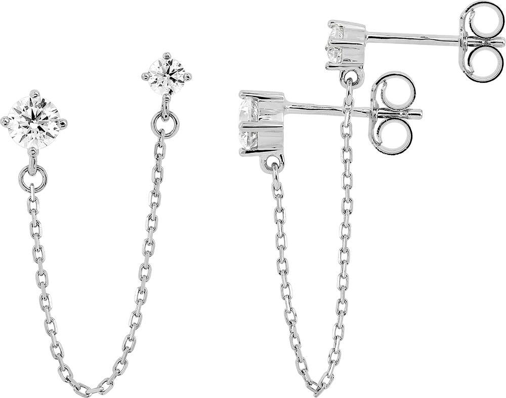 297378.Z1 - Earrings - 9CT WHITE GOLD