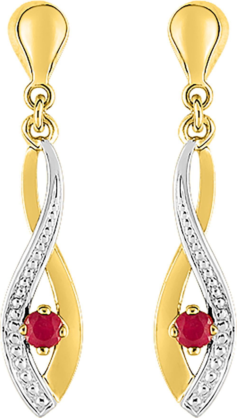 39PQ06BR - Earrings - 9CT GOLD