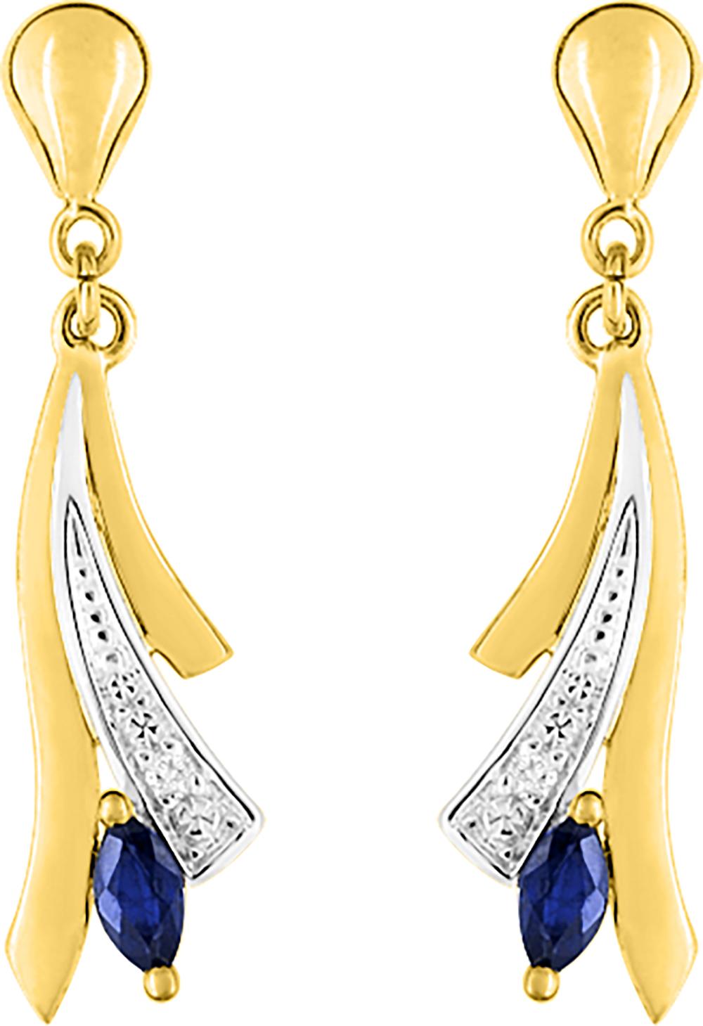 39PW41BSB - Earrings - 9CT GOLD