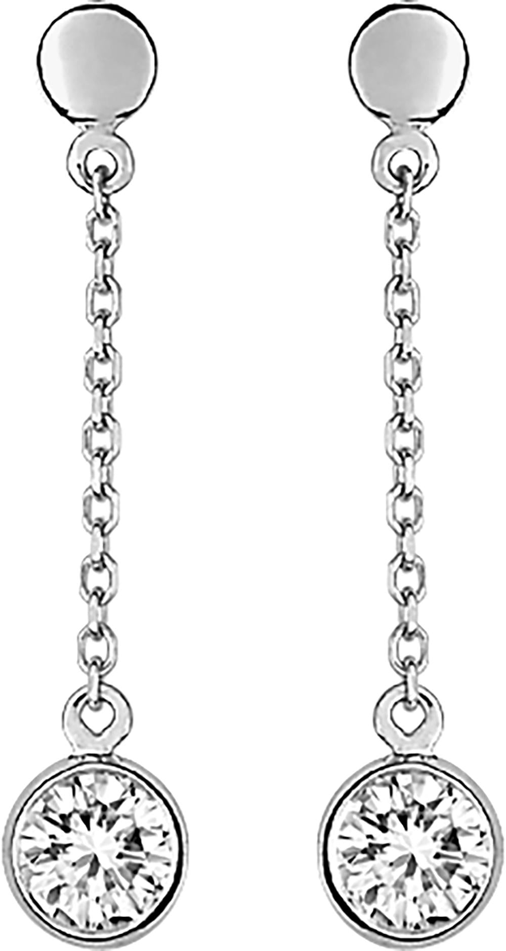 39SB92GZ - Earrings - 9CT WHITE GOLD