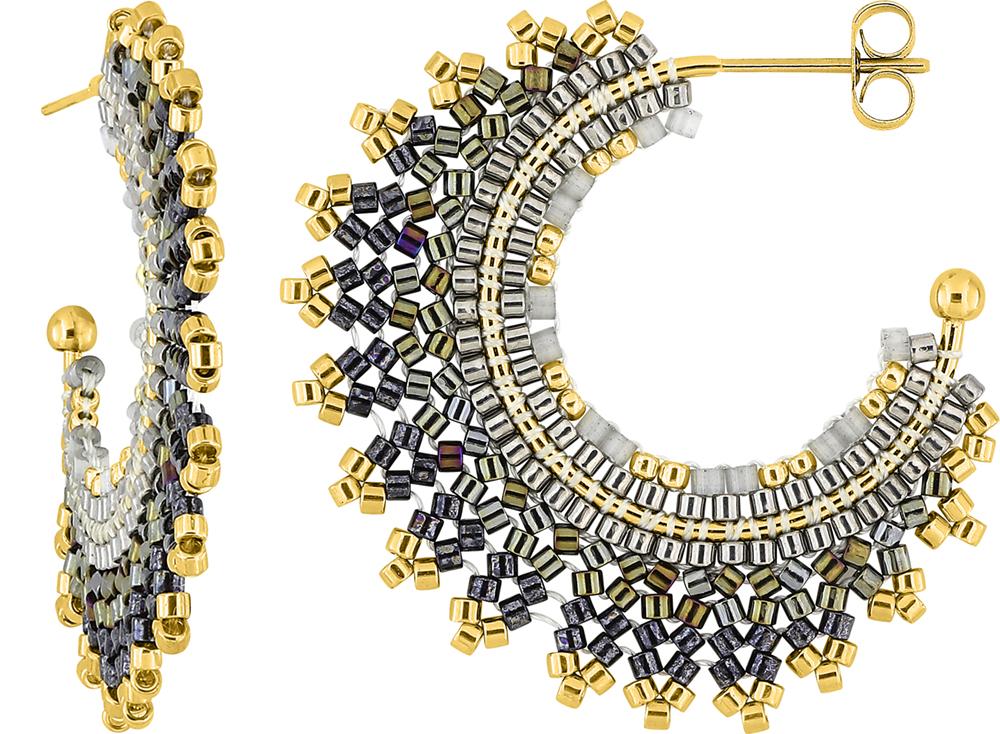 435756 - Earrings - STEEL