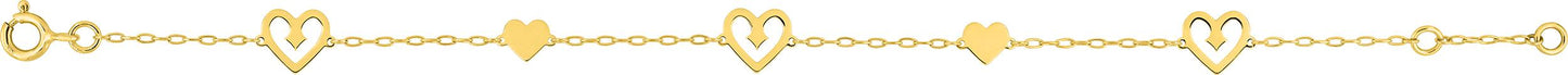 497201.00 - Bracelets - 9CT YELLOW GOLD
