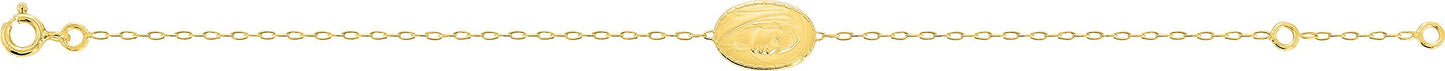 497250.00 - Bracelets - 9CT YELLOW GOLD