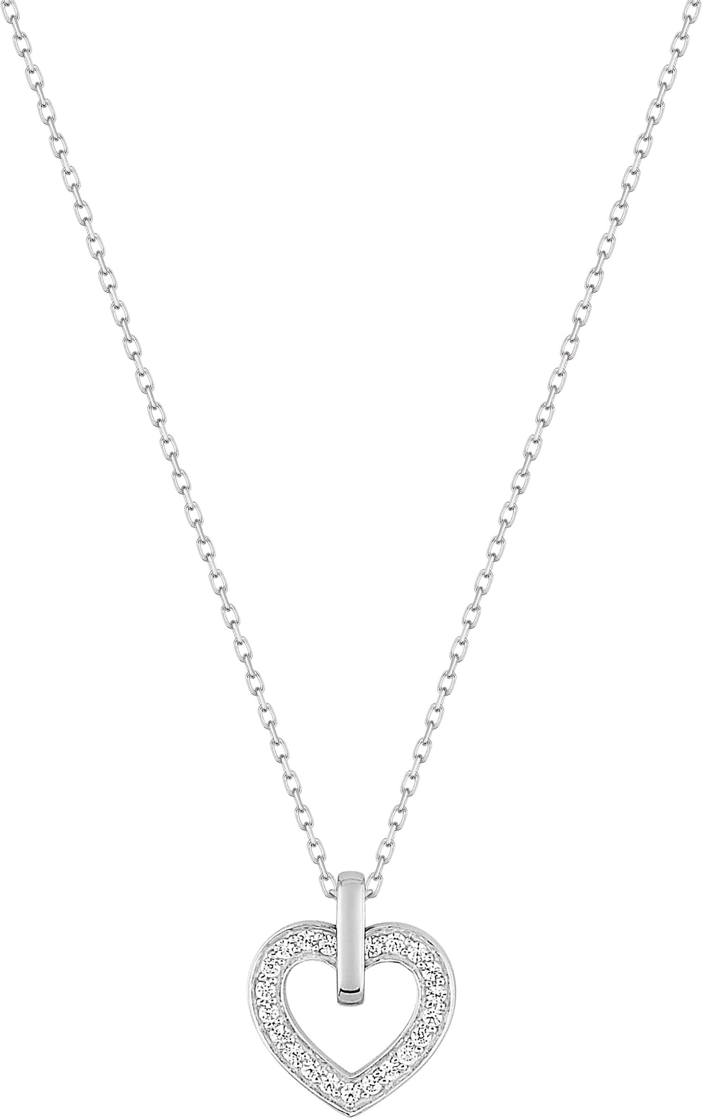 59SA801GZ - Necklaces - 9CT WHITE GOLD