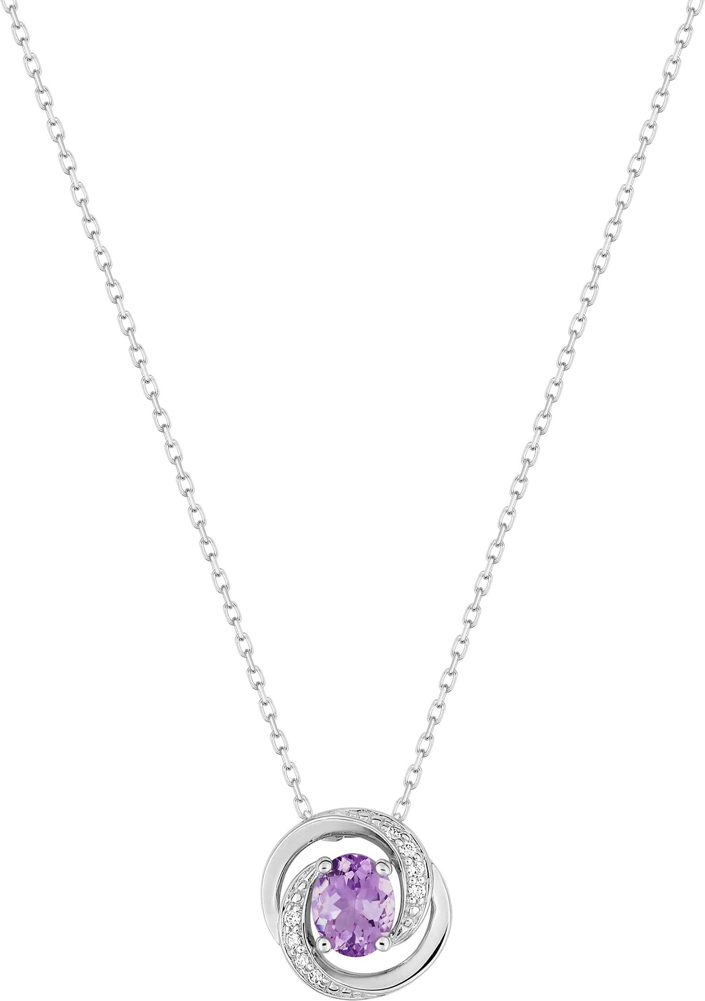 5FA733GAZ - Necklaces - 9CT WHITE GOLD