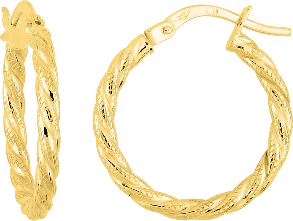 9K3509.1 - Earrings - 9CT YELLOW GOLD