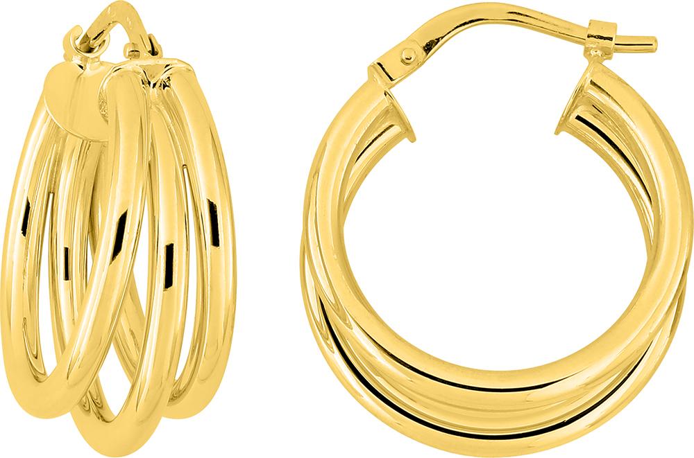 9K3872 - Earrings - 9CT YELLOW GOLD