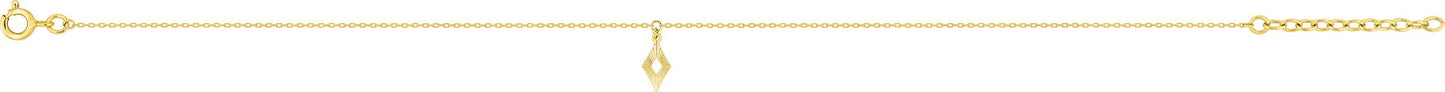 9KF24CH1 - Anklets - 9CT YELLOW GOLD