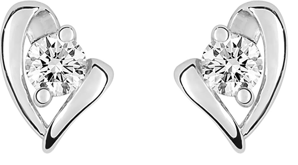9KIB233GZ - Earrings - 9CT WHITE GOLD