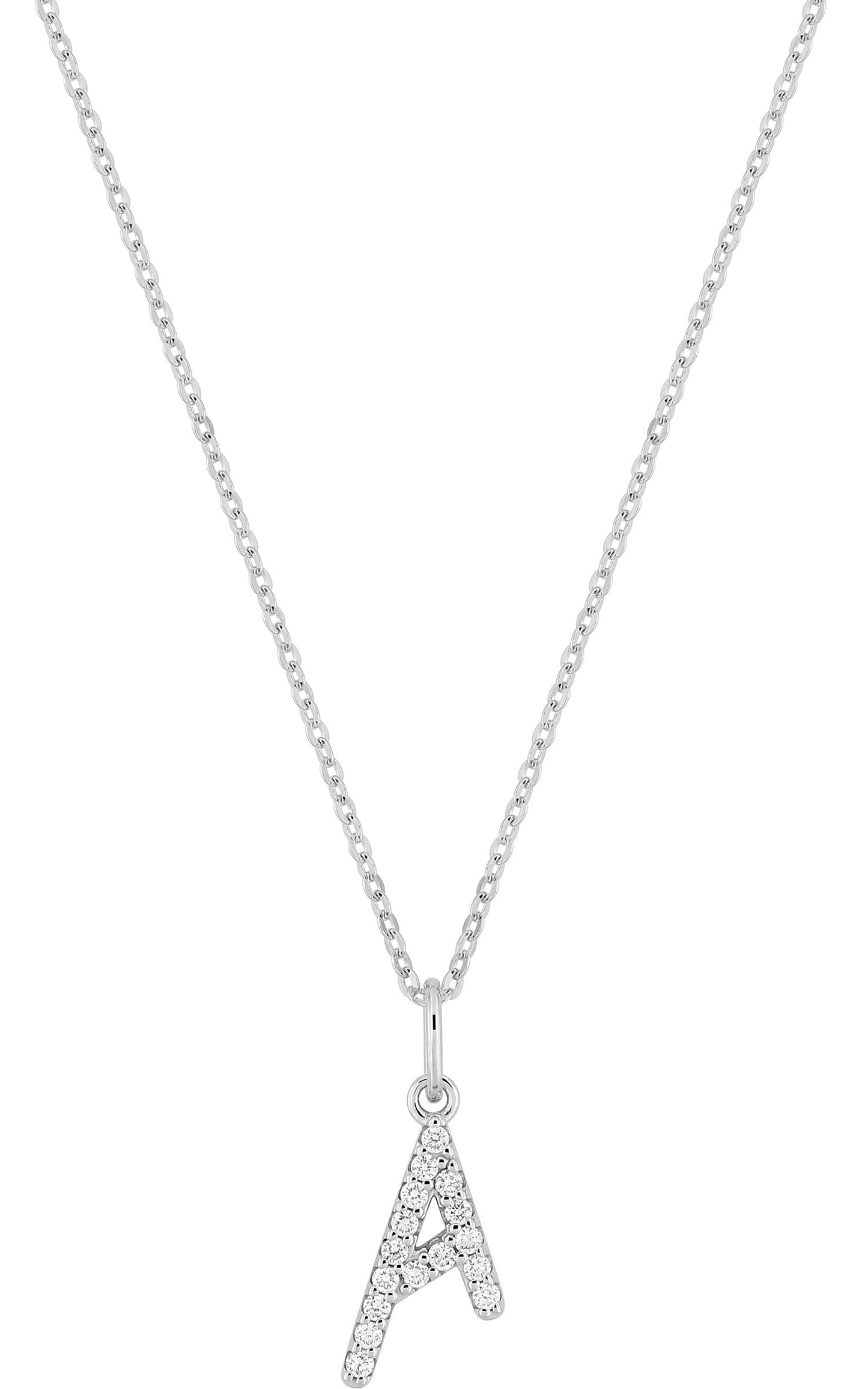 9KLGD01AW - Necklaces - 9CT WHITE GOLD