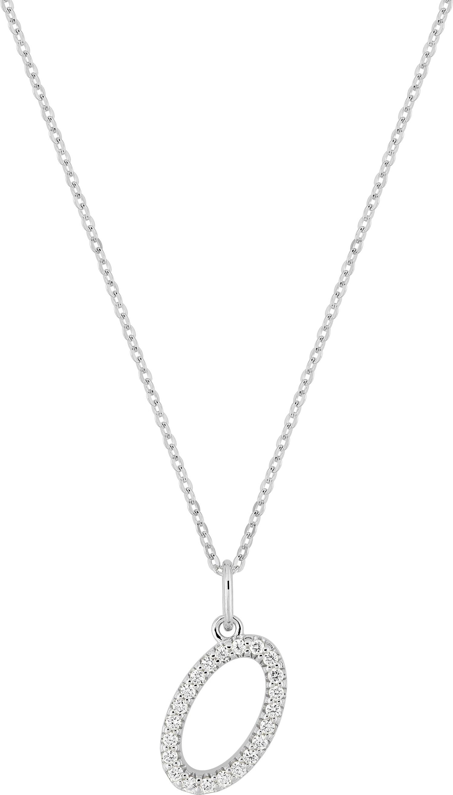 9KLGD01OW - Necklaces - 9CT WHITE GOLD