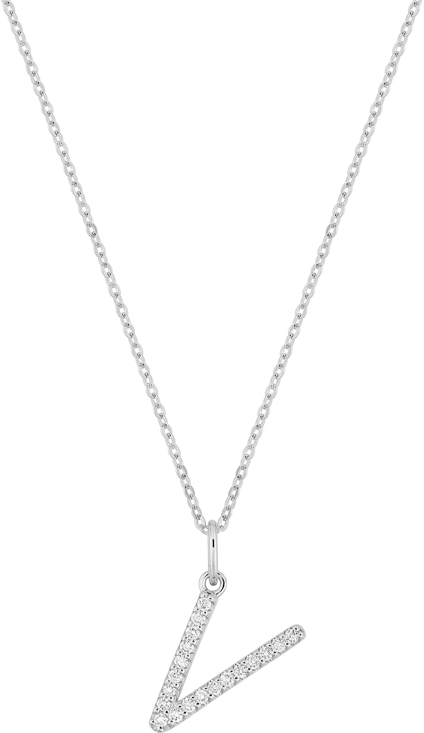 9KLGD01VW - Necklaces - 9CT WHITE GOLD