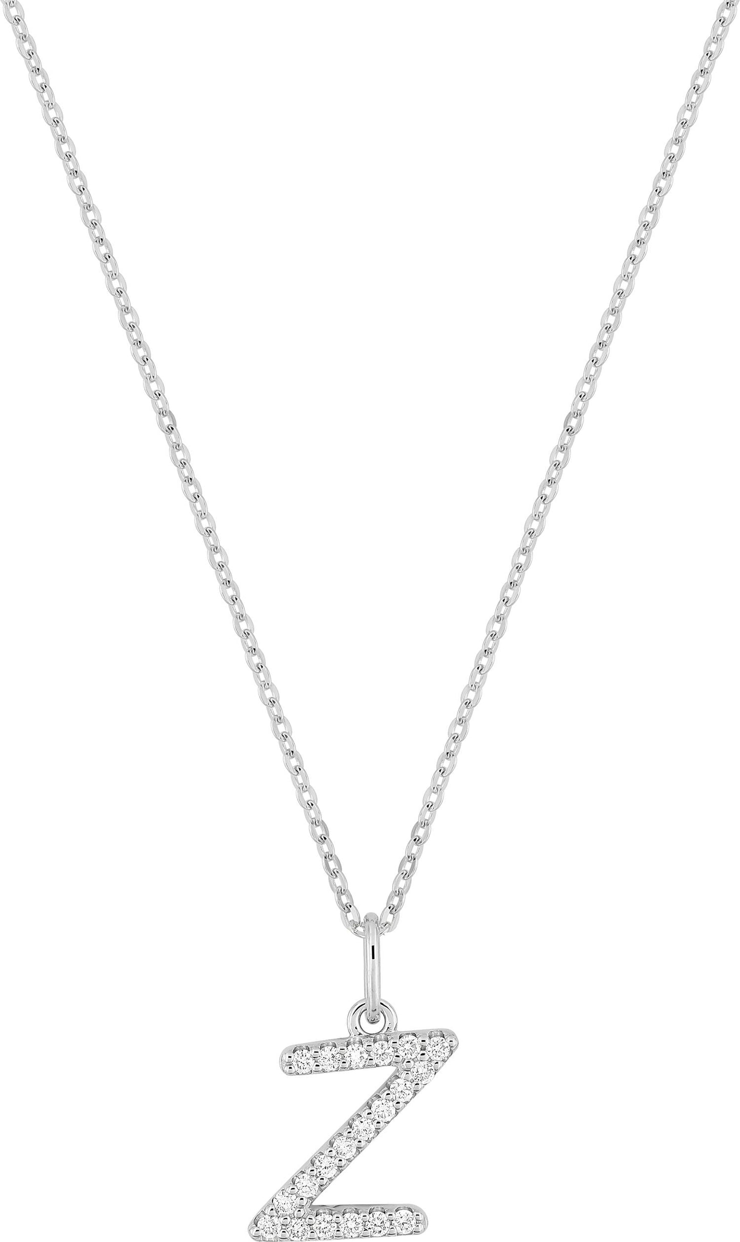 9KLGD01ZW - Necklaces - 9CT WHITE GOLD