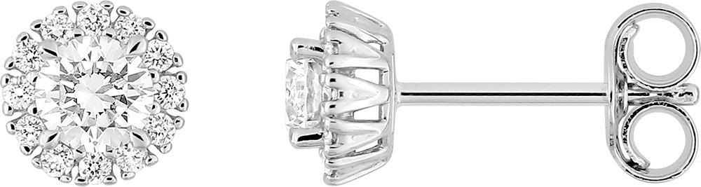 9KLGD056W - Earrings - 9CT WHITE GOLD