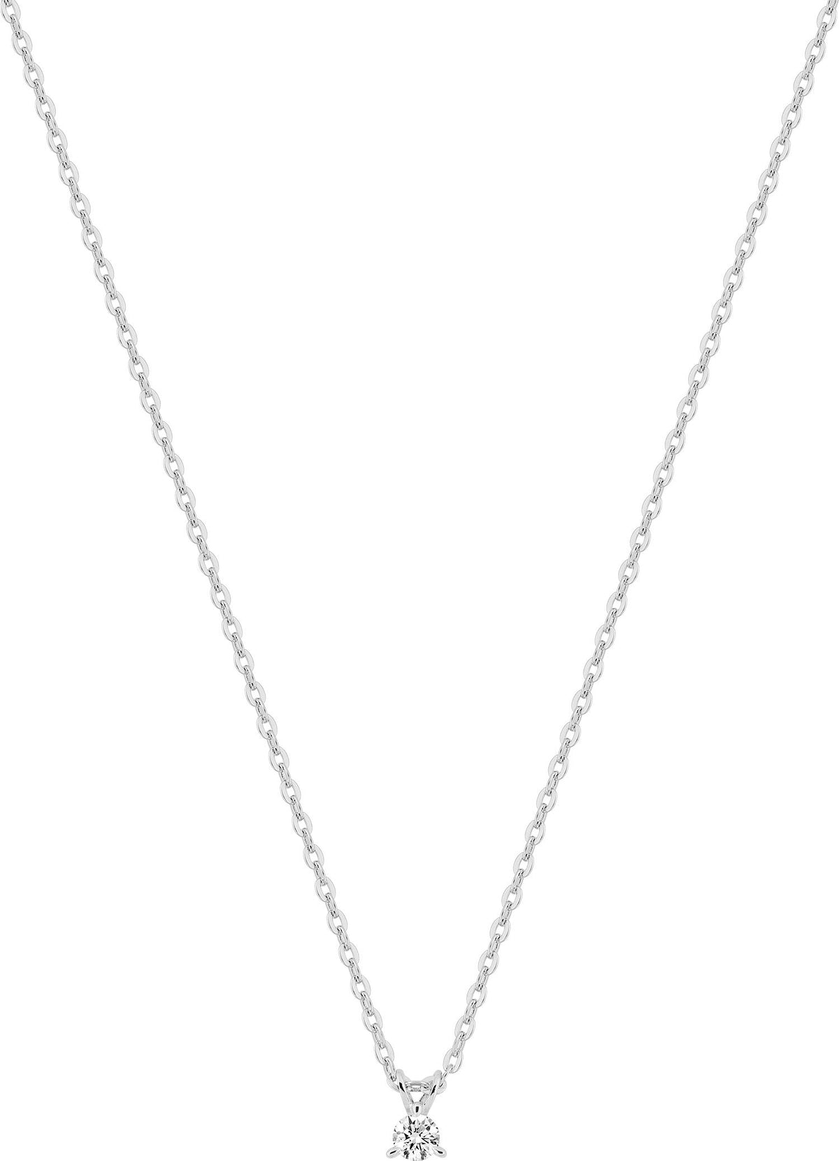 9KLGD059W - Necklaces - 9CT WHITE GOLD