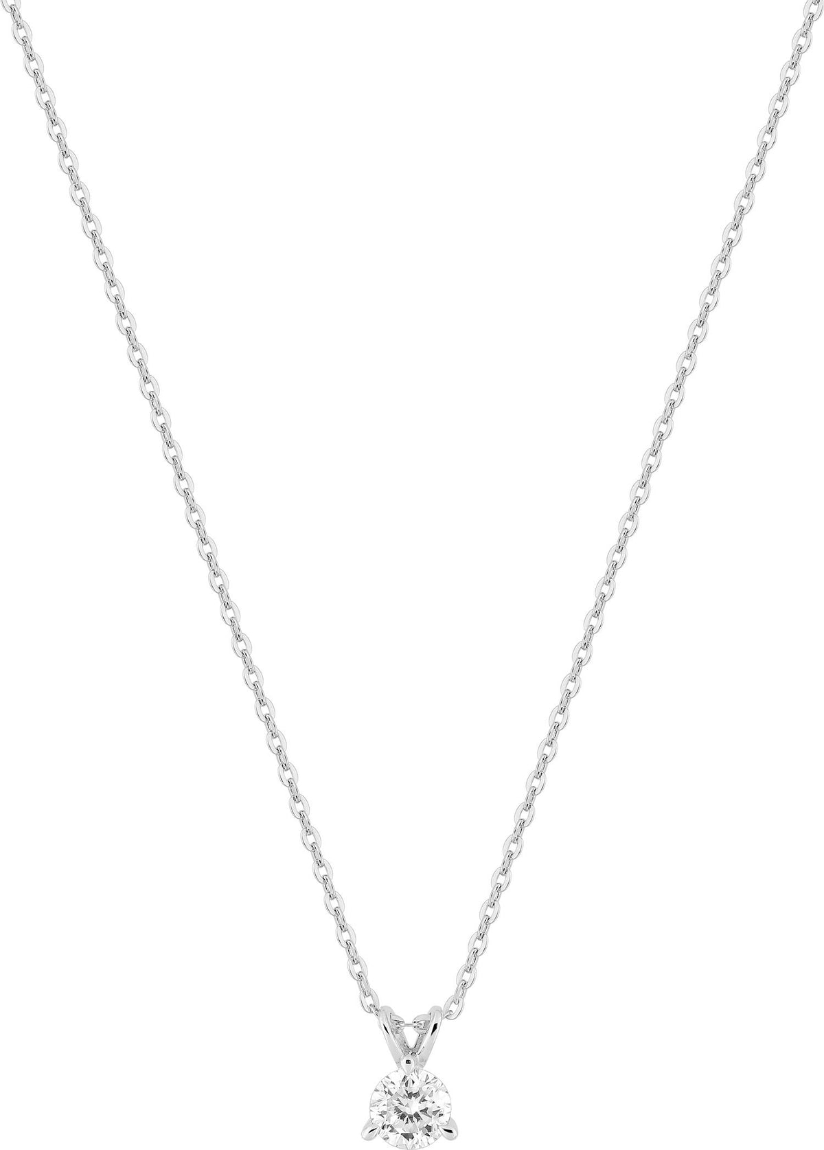 9KLGD063W - Necklaces - 9CT WHITE GOLD