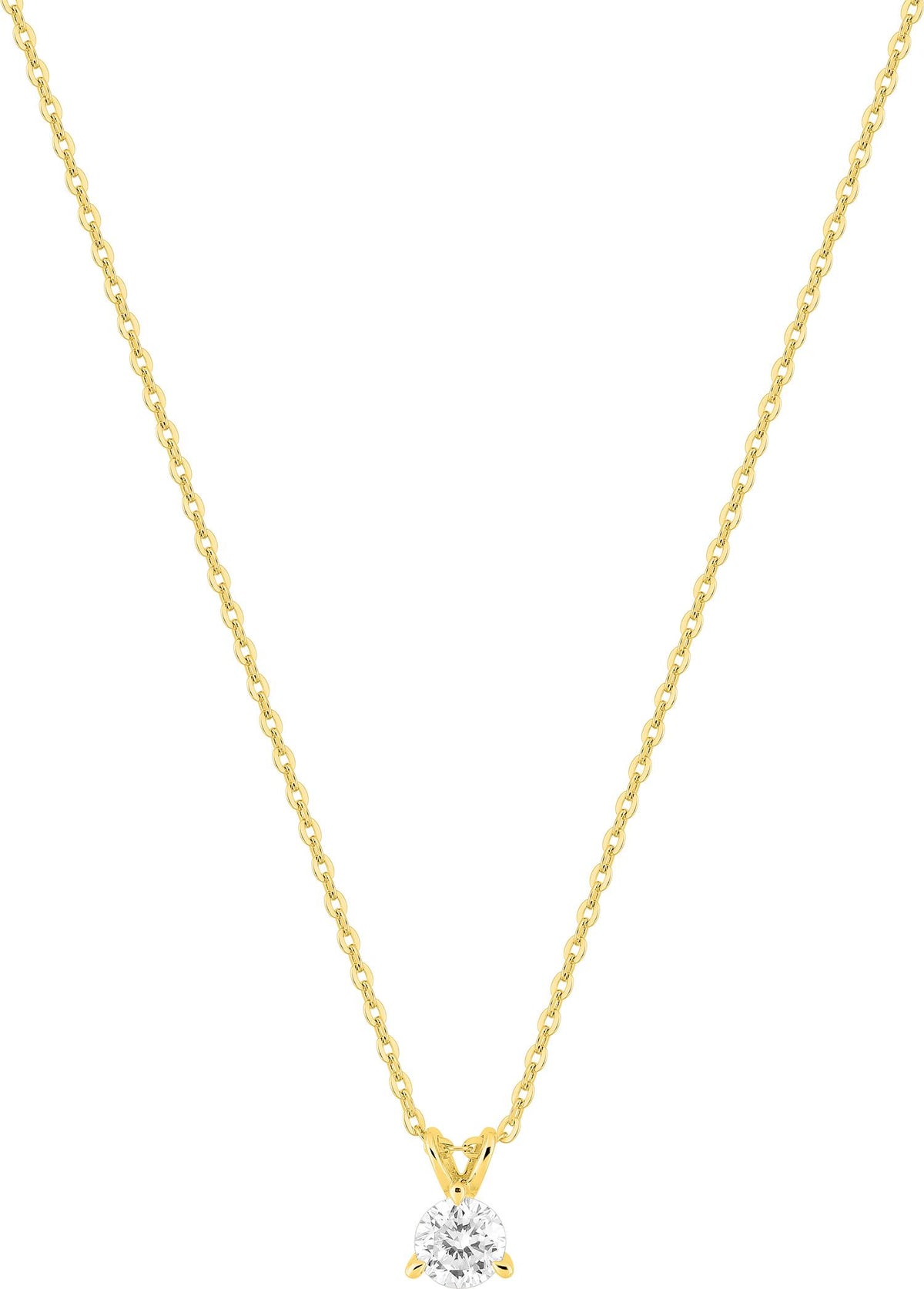 9KLGD063Y - Necklaces - 9CT YELLOW GOLD