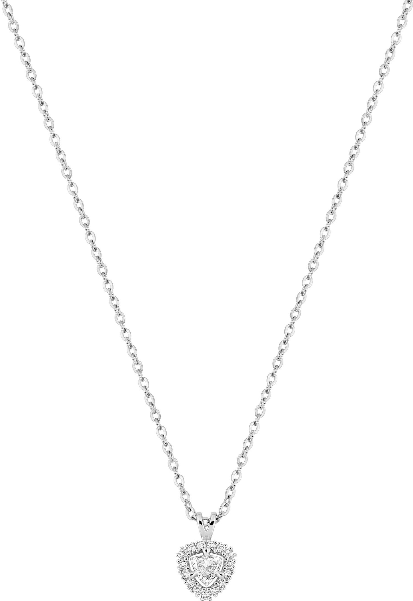 9KLGD190W - Necklaces - 9CT WHITE GOLD