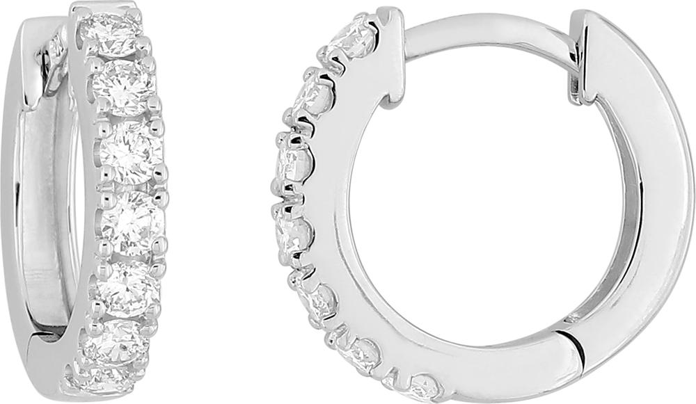 9KLGD292W - Earrings - 9CT WHITE GOLD