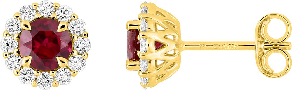 9KLGR107Y - Earrings - 9CT YELLOW GOLD