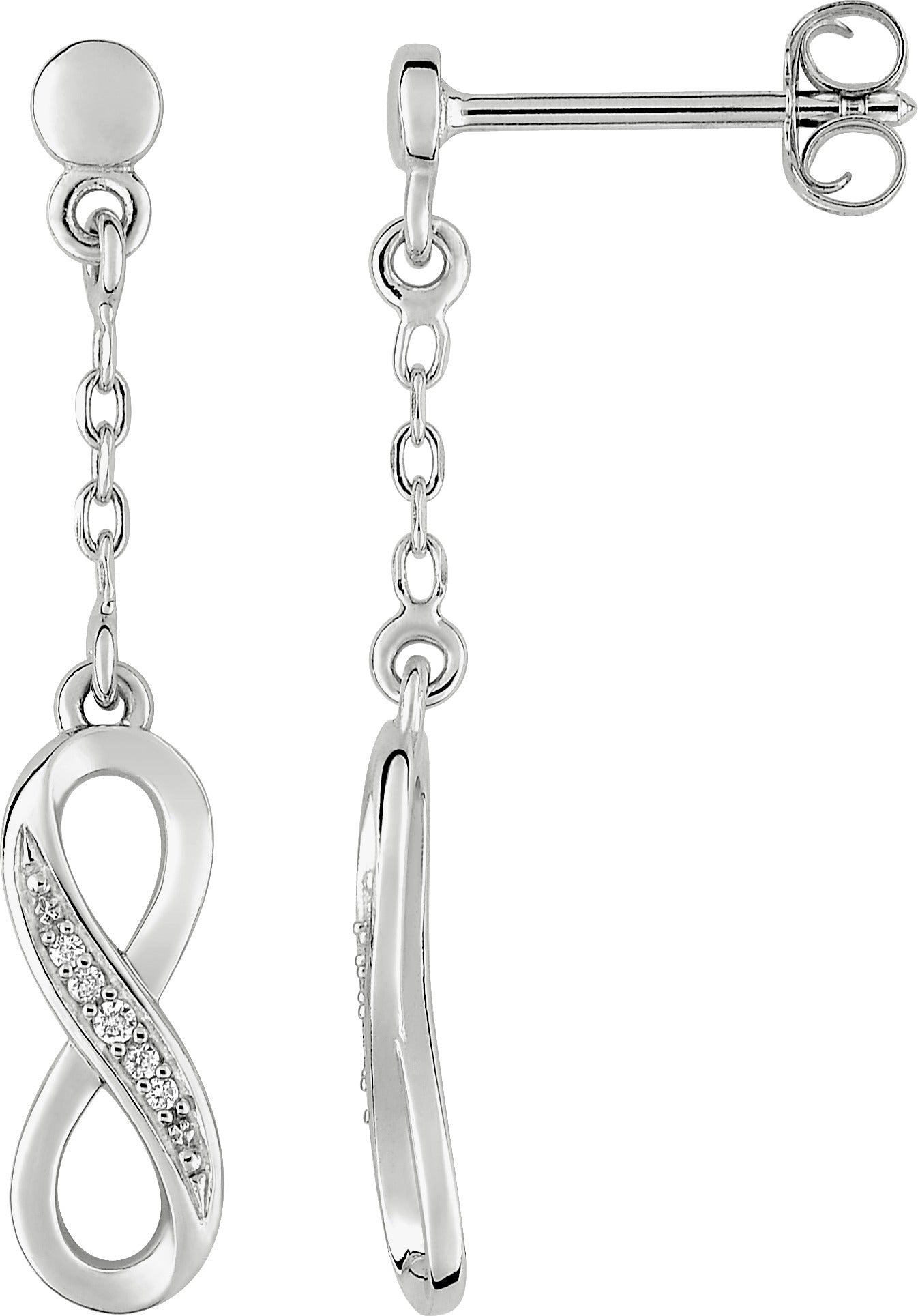 ASWY55Z - Earrings - SILVER