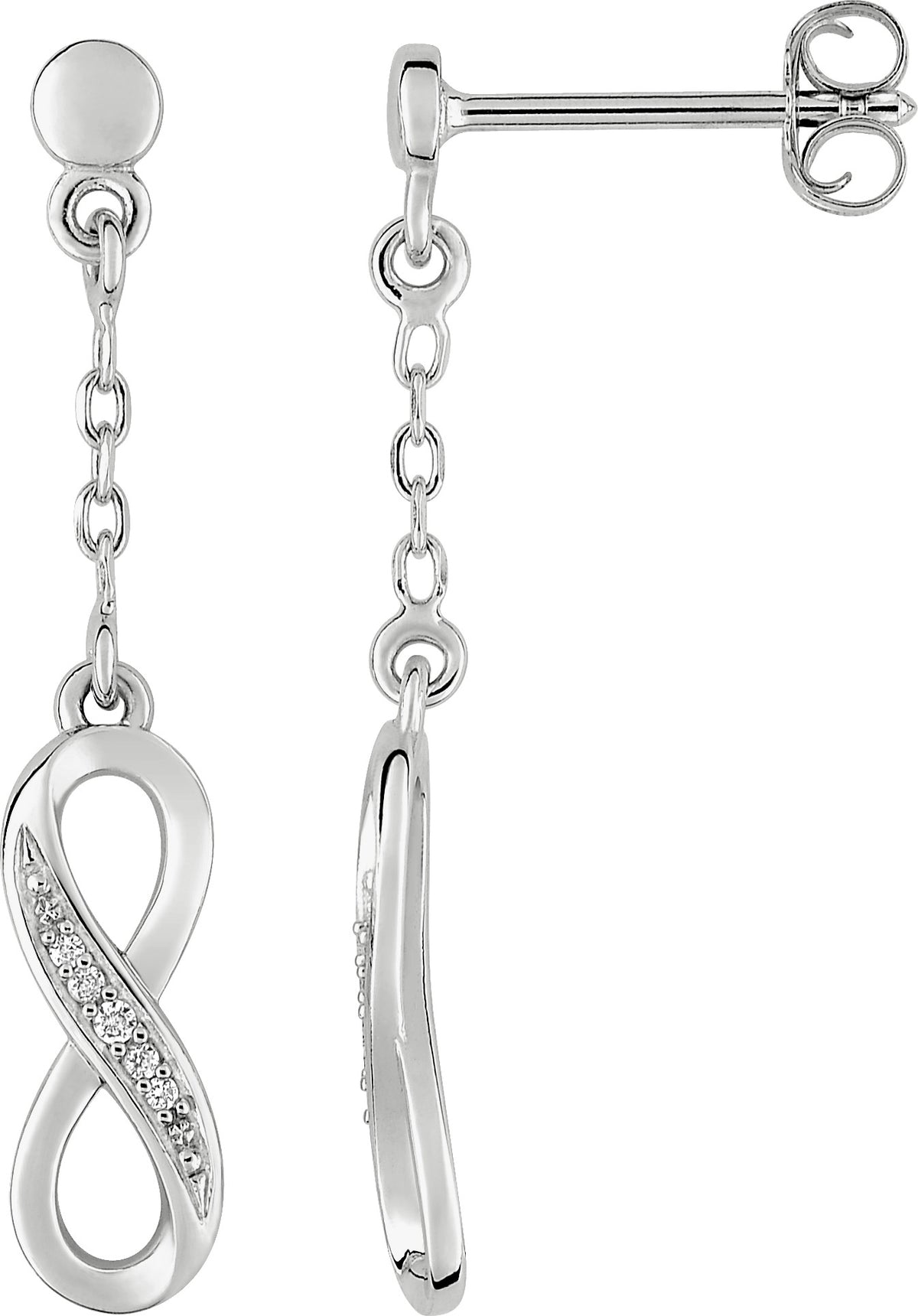 ASWY55Z - Earrings - SILVER