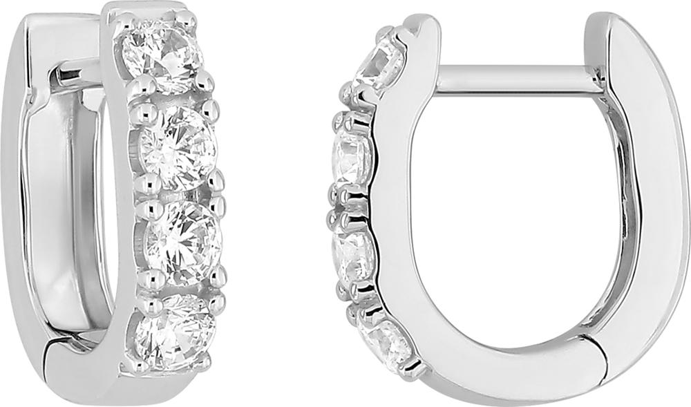 DS2041.21 - Earrings - 18CT WHITE GOLD