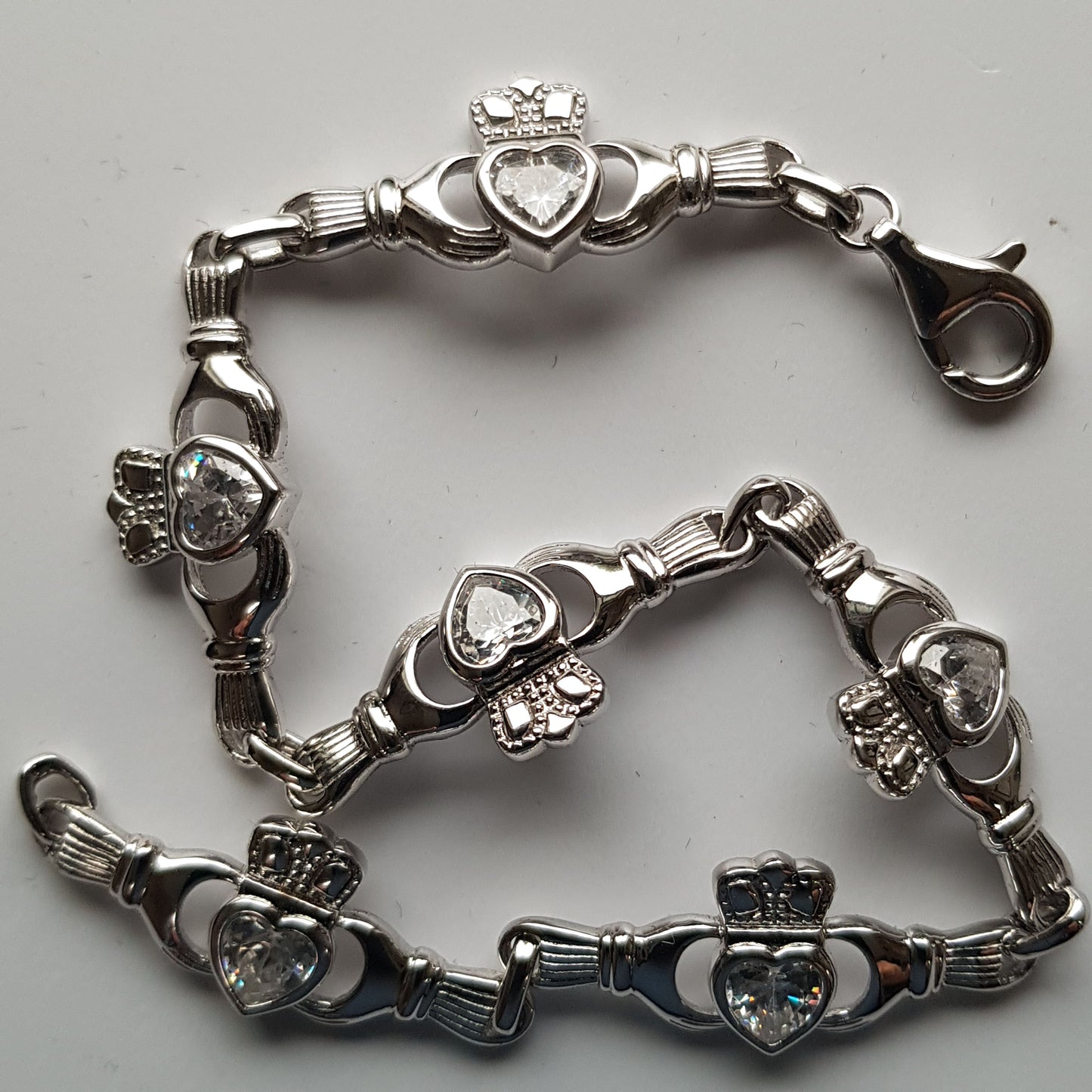 SCBR017CZ - RACELETCZ CLADDAGH