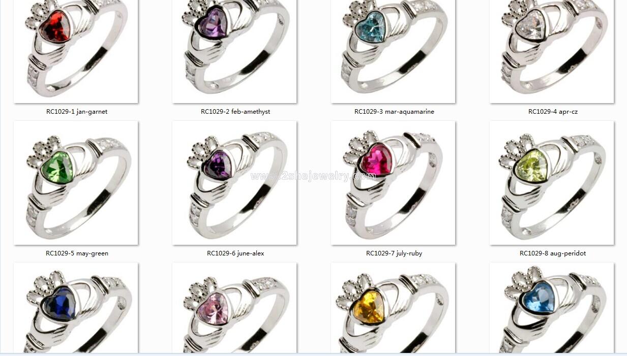 SKS6668RU - RING 07 RUBY CLADD LRG