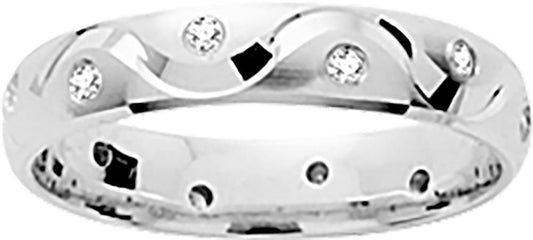 028G40D - Rings - 18CT WHITE GOLD