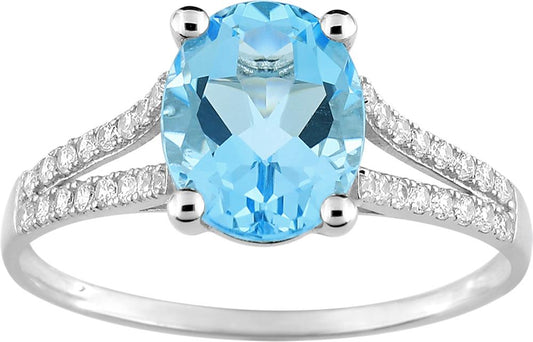 08FK49GTZ - Rings - 18CT WHITE GOLD