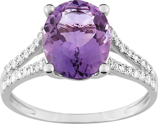 09FK49GAZ - Rings - 9CT WHITE GOLD