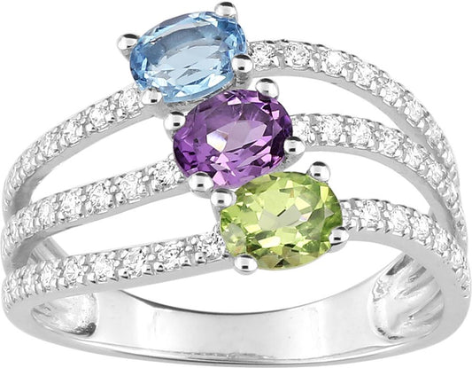09MB69GVZ - Rings - 9CT WHITE GOLD