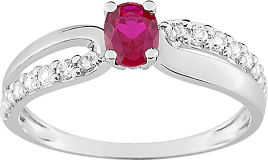 0A376GRTZ - Rings - 9CT WHITE GOLD