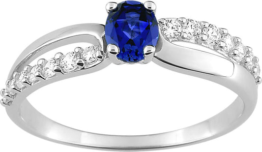 0A376GSTZ - Rings - 9CT WHITE GOLD