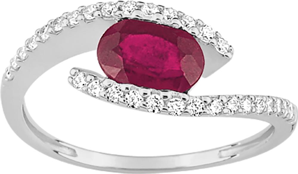 0A598GRTZ - Rings - 9CT WHITE GOLD