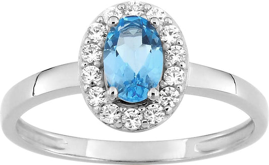 0FA589GTZ - Rings - 9CT WHITE GOLD