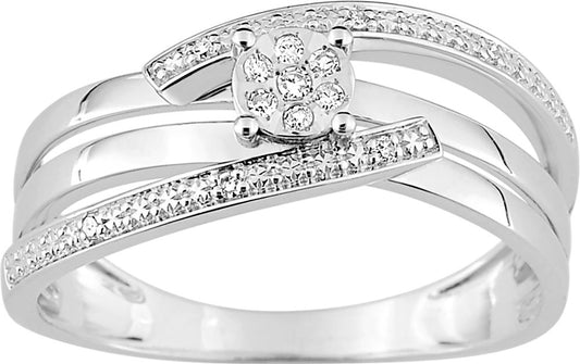 0ZA707GB4 - Rings - 9CT WHITE GOLD