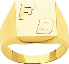 11018M - Rings - 18CT YELLOW GOLD