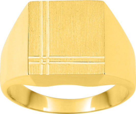 11018.5 - Rings - 18CT YELLOW GOLD