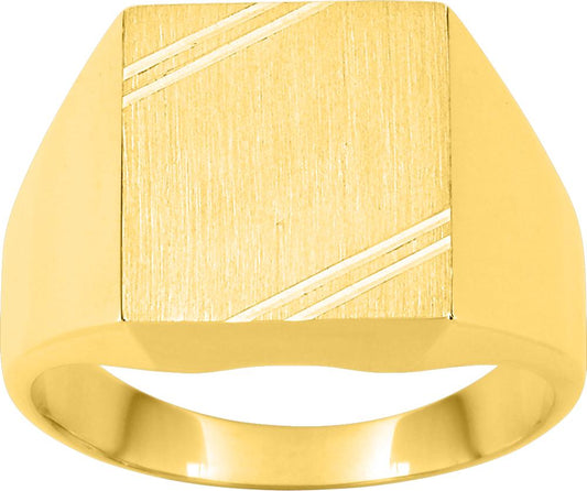 11018.6 - Rings - 18CT YELLOW GOLD