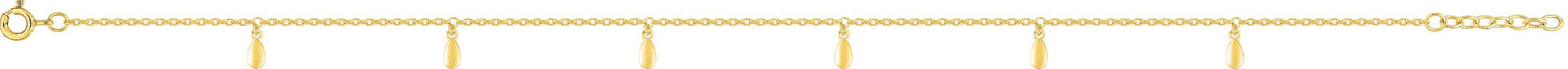 133431 - Anklets - GOLD PLATED