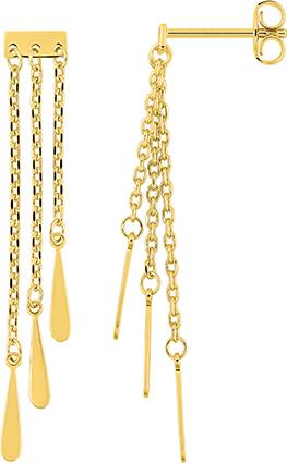 135A06 - Earrings - GOLD PLATED