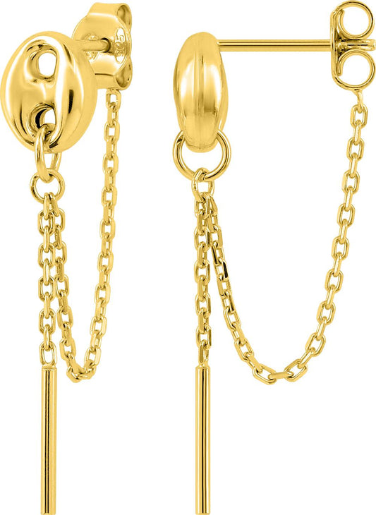 135A10 - Earrings - GOLD PLATED