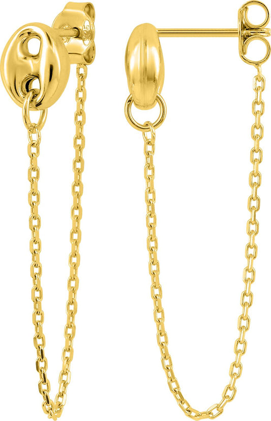 135A11 - Earrings - GOLD PLATED