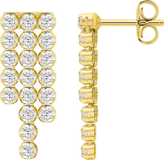 135A50.1 - Earrings - GOLD PLATED