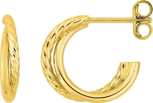 135A64 - Earrings - GOLD PLATED